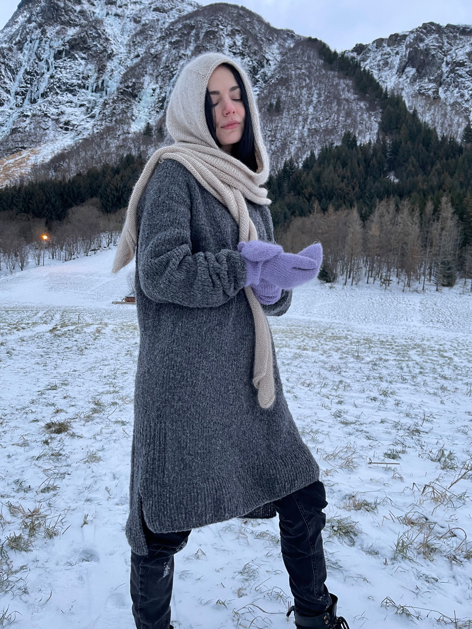 Audre hoodie – Stine Erikstad Knitwear Audre hoodie – Stine Erikstad Knitwear